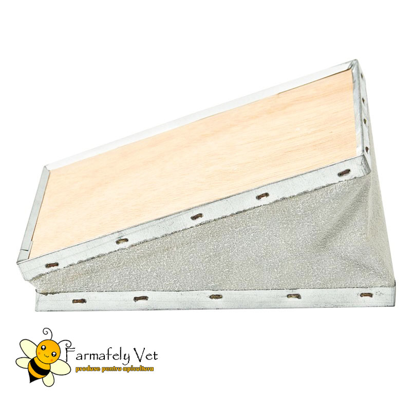 Burduf mare pentru afumător, vedere laterală cu pielea vizibilă