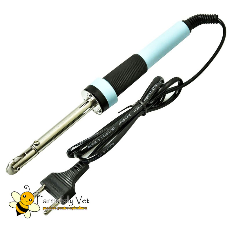 Pinten electric pentru însârmat fagurii artificiali, cu cablu și ștecher