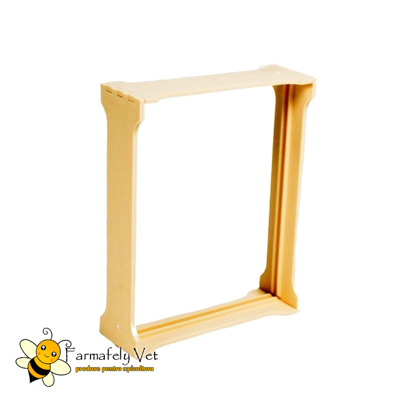 Secțiune din plastic pentru fagure de miere, 127 x 100 mm