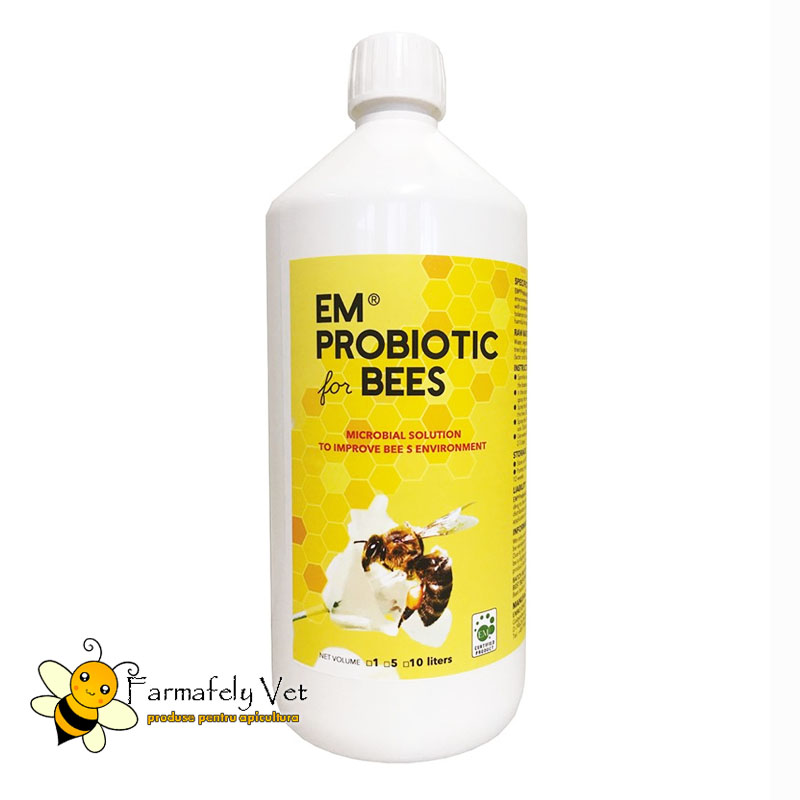 Flacon EM Probiotic for Bees de 1 l, soluție microbiană pentru albine